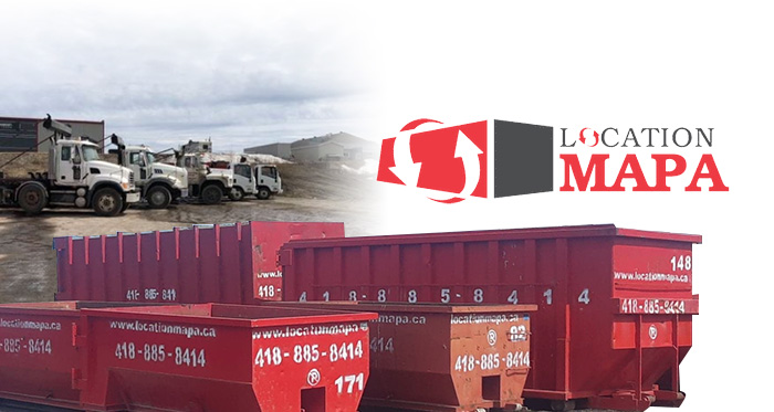 Location de conteneurs en Beauce